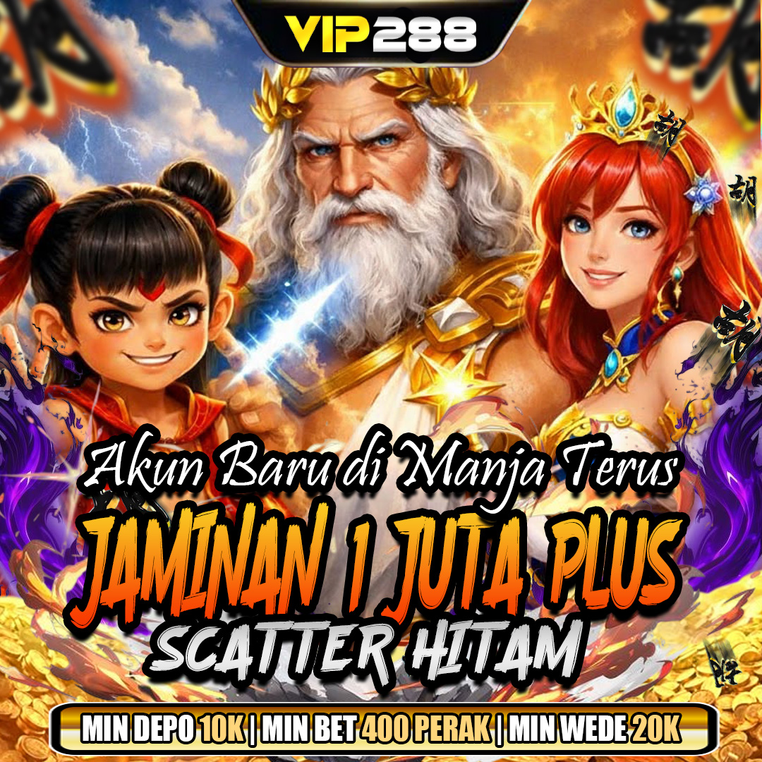 VIP288 # Login Game Resmi Demo Slot Hadirkan Scatter Hitam Mahjong